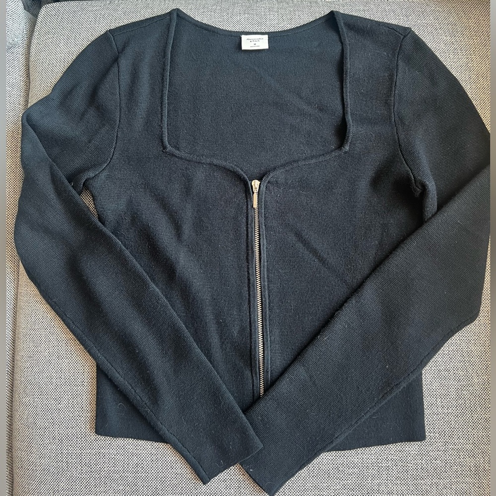 Abercrombie Zip Knit top